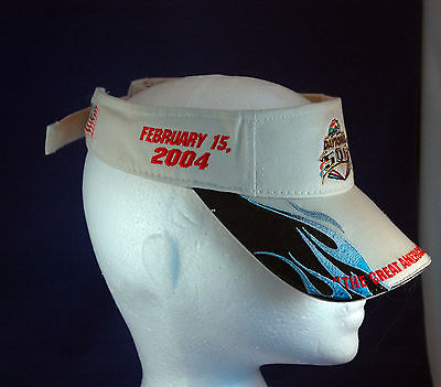 Daytona 500 Feb 15 2004 Sun Visor Hat Looks Unworn