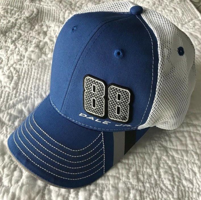 Lot -150 Dale Earnhardt Jr. Blue #88 Valvoline Nascar Mesh Trucker Hat Adj Back