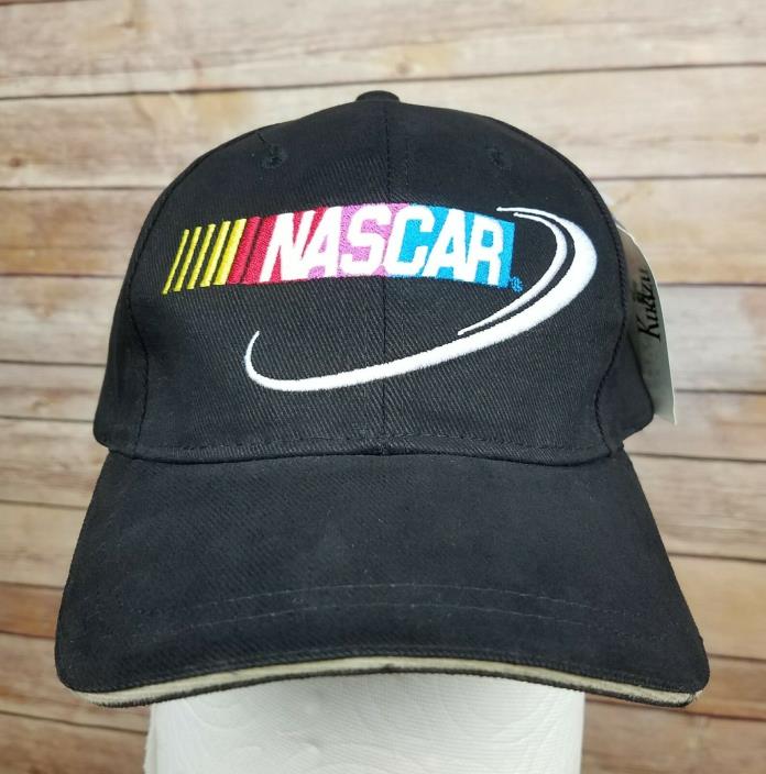 NASCAR 3M Black Baseball Hat Cap NWT Adjustable Back
