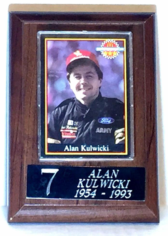 Alan Kulwicki Memorial Plaque