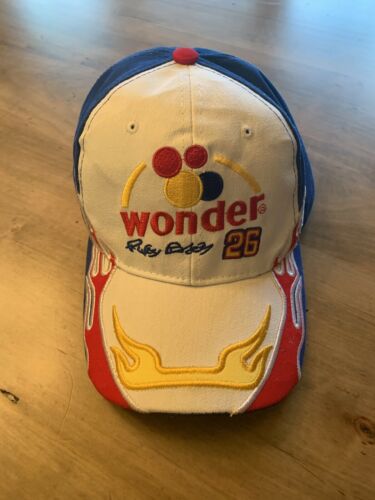 Vtg Ricky Bobby Wonder #26 Racing Hat Adjustable Used NASCAR