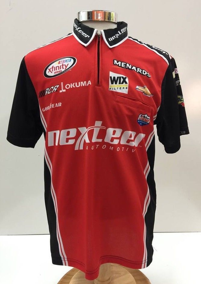 NASCAR RCR Xfinity Team Issued Crew Shirt NEXTEER Size Medium