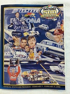 Daytona 500 50 Years 2008 Program Souvenir Magazine with Plastic Protector