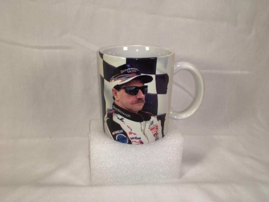Dale Earnhardt Sr Coffee Mug Ceramic 3 NASCAR Goodwrench Intimidator 2000