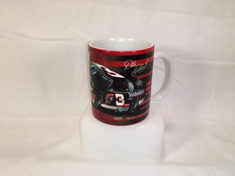 Nascar Dale Earnhardt Sr #3 Signature Mug Coffee Mug/Cup Red White Black