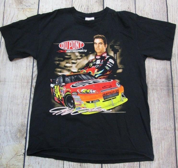 NICE DOUBLE SIDED Chase Authentics NASCAR Jeff Gordon #24 Graphic T-Shirt Large