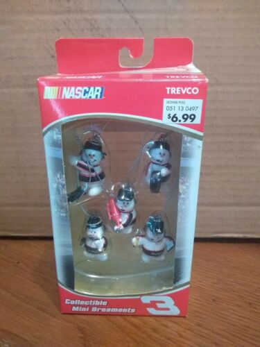 NASCAR #3 Dale Earnhardt Pit Crew Collectible Mini Ornaments set By Trevco