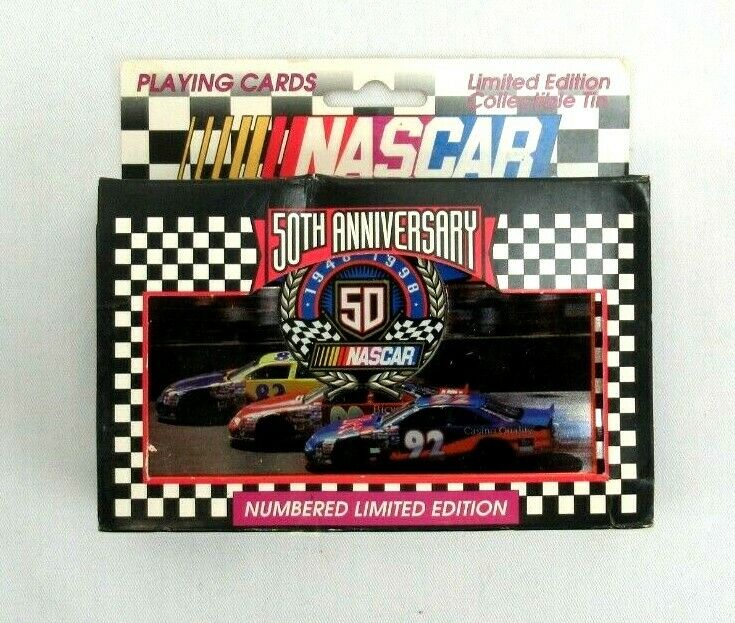 Playing Cards, Nascar 50th Anniversary