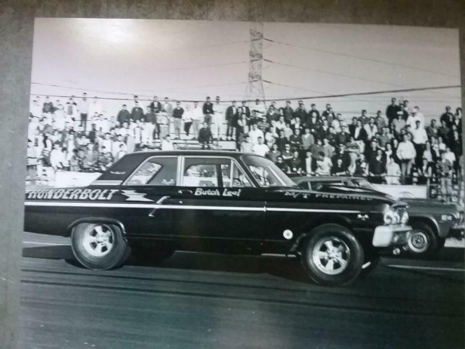 old ford drag race photo