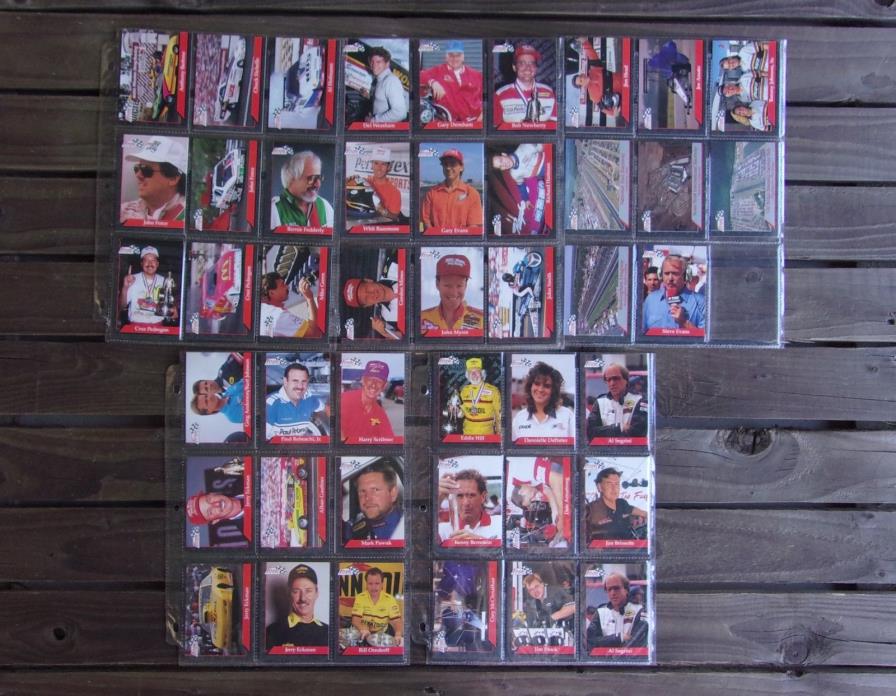 NHRA Drag Racing Collector Trading Cards Lot Vintage Finish Line Funny Cars Drag
