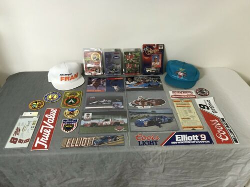 25 Old Vintage Patches Racing Nascar Decal Sticker Postcard Diecast Hat Lot #2