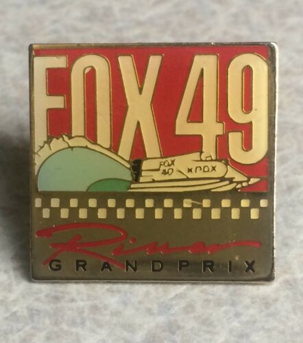 FOX 49 Hydro Racing Lapel Hat Pin ~ Grand Prix