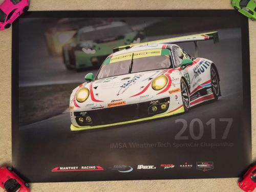 Porsche Manthey IMSA Racing Car #59 Poster 27”x20”