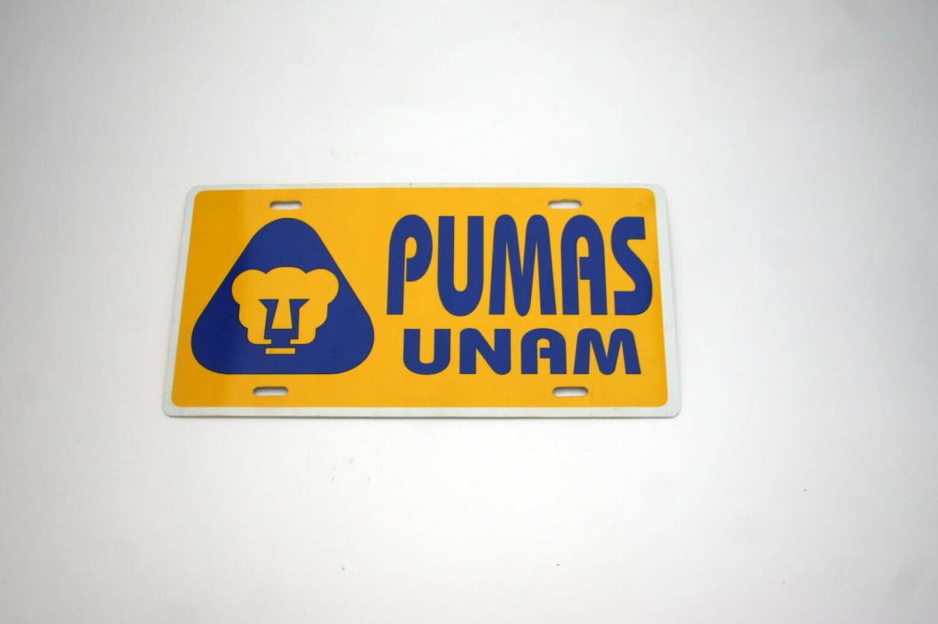 Pumas UNAM Car PLate Vinyl