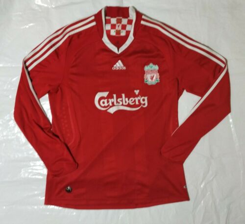 Liverpool FC Jersey 08/09 size L Adidas Red home
