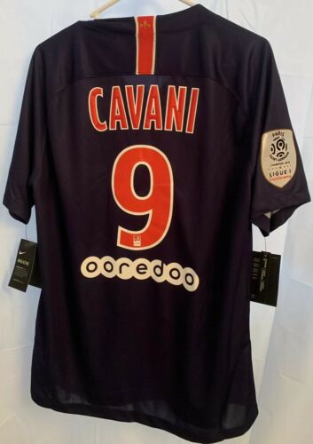Paris Saint-Germain PSG Edinson Cavani Nike Jersey 18/19 XL