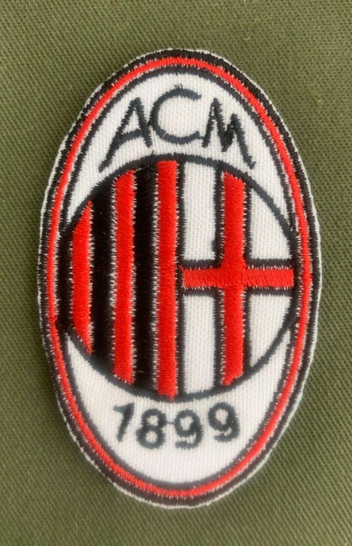 ITALY SOCCER TEAM 1899 AC MILAN FC PATCH SEW NEW (B36)
