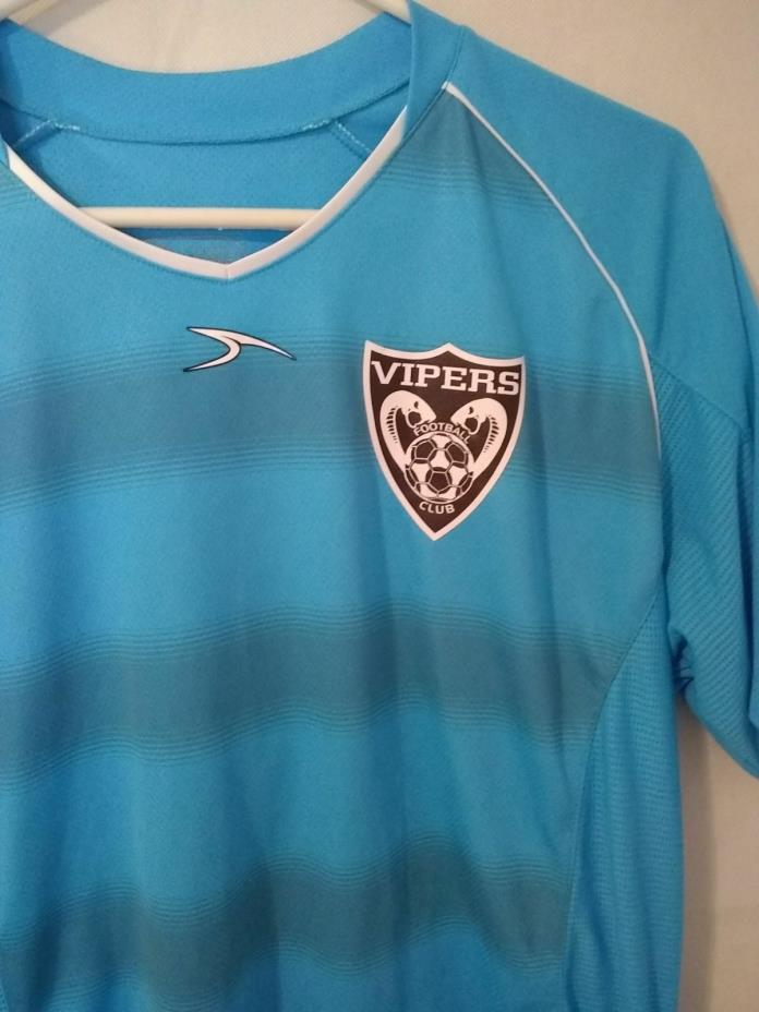 Vipers FC Football Club jersey soccer size L polyester