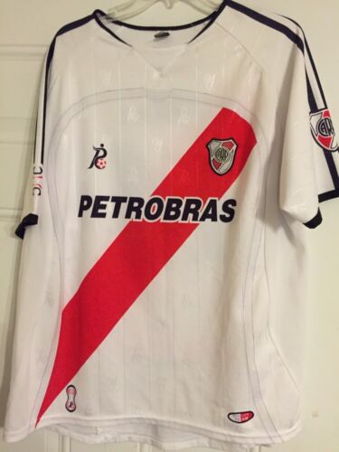 Vintage Remini  CARP Argentina Petrobras Mens Soccer Jersey Size Large EXC