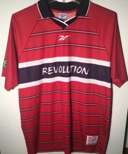 1999 Vintage Reebok MLS Men’s  XL New England Revolution Jersey