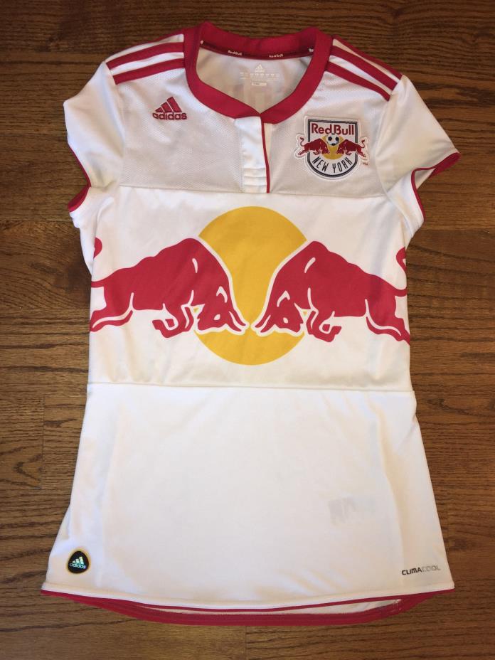 M Women's adidas CLIMACOOL New York Red Bulls Soccer MLS Henry #14 Jersey Top