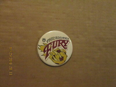 NASL Philadelphia Fury Vintage Defunct Circa 1978-80 Logo Soccer Pinback Button