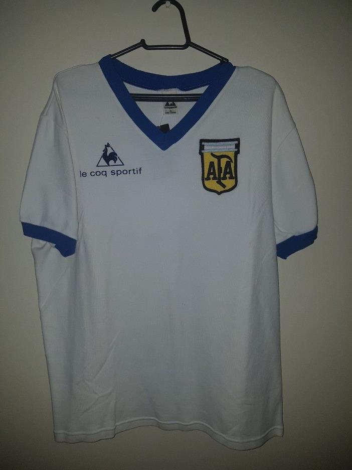 Argentina 80s Football 3rd Jersey Shirt - #10 Maradona - BRAND NEW w/ TAG - RARE