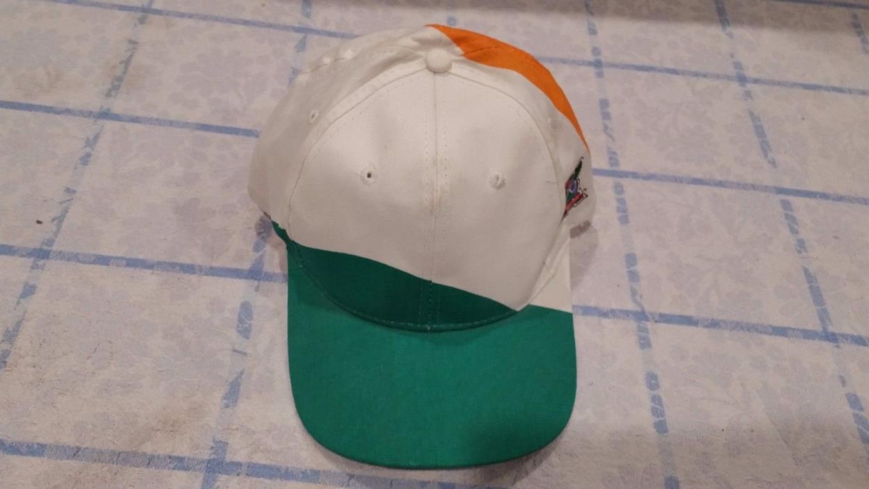 Vintage Ireland World Cup 1994 Global Caps Soccer Snapback Hat Throwback Eire