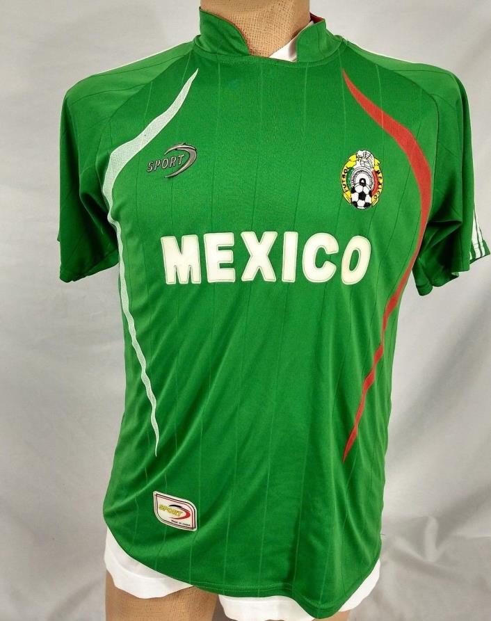 MEXICO Futbol Nacional Team FIFA World Cup Shirt Green Shirt Athletic XL Soccer