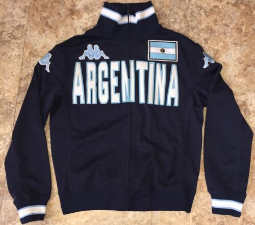 TEAM ARGENTINA jacket warm up track style Kappa sewn SIZE SMALL ADULTS