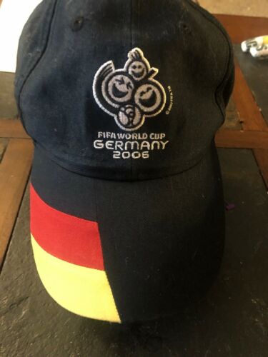 FIFA SOCCER WORLD CUP Cap 2006 Germany Hat Black