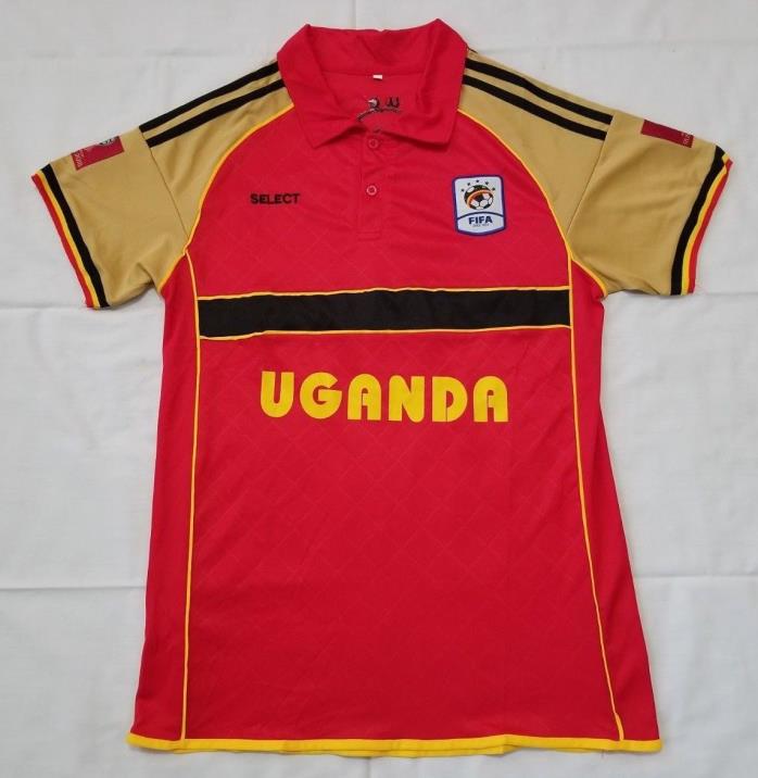 Youth XL Multicolor Uganda National Team Soccer Jersey preowned