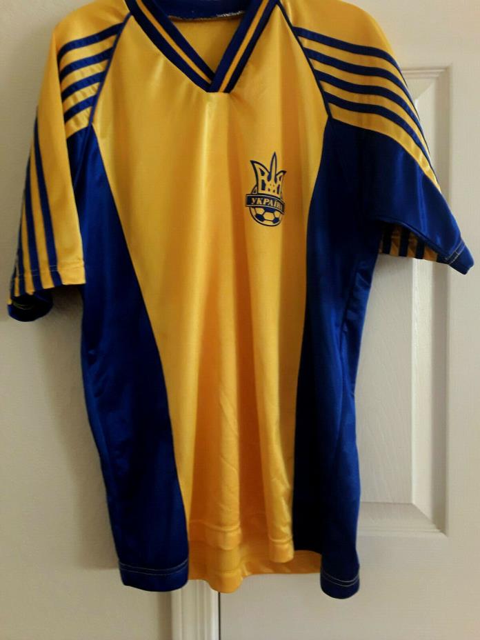 Adidas Ukraine national team replica jersey kit  size M or L