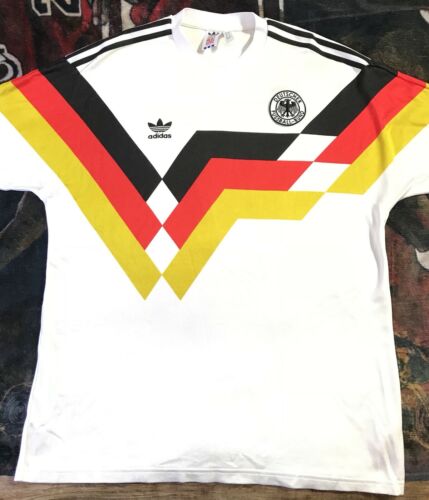 ADIDAS RE-ISSUE VINTAGE GERMANY JERSEY/TSHIRT SIZE XL MENS
