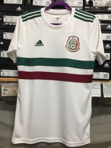adidas mexico soccer jersey White Playera De Mexico Blanca Size Large   Only