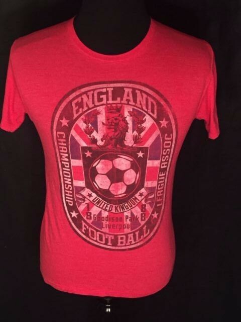 United Kingdom England Football Championship League Association Mens Small Shirt