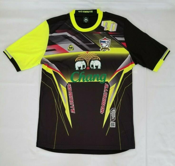 Mens XXL Multicolor Thailand National Team 40 Minute S/S Soccer Jersey preowned