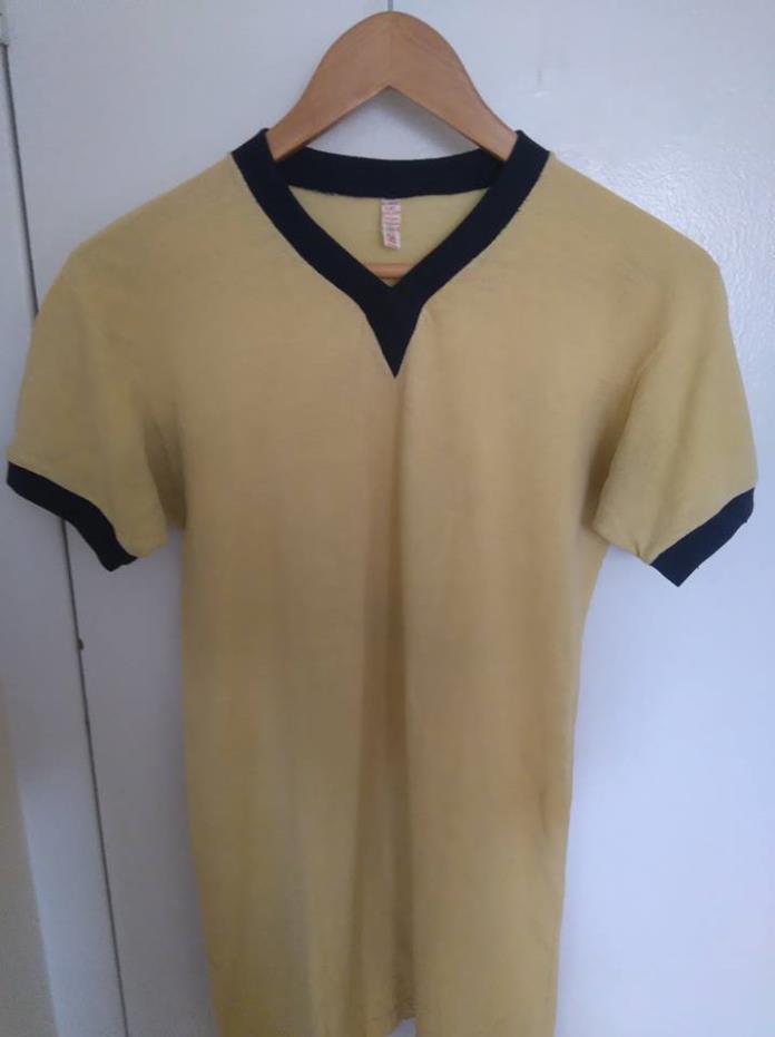 Boca Juniors 70s Match Worn Jersey Shirt -  Argentina Camiseta - #6 Mouzo - COA