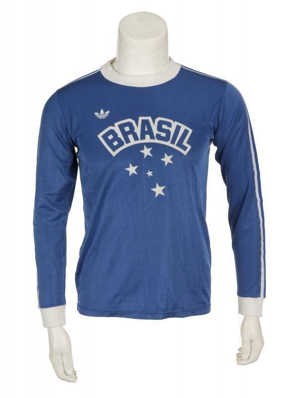 Brazil 70s Match Worn Football Away Jersey Shirt - Brasil Camisa - #5