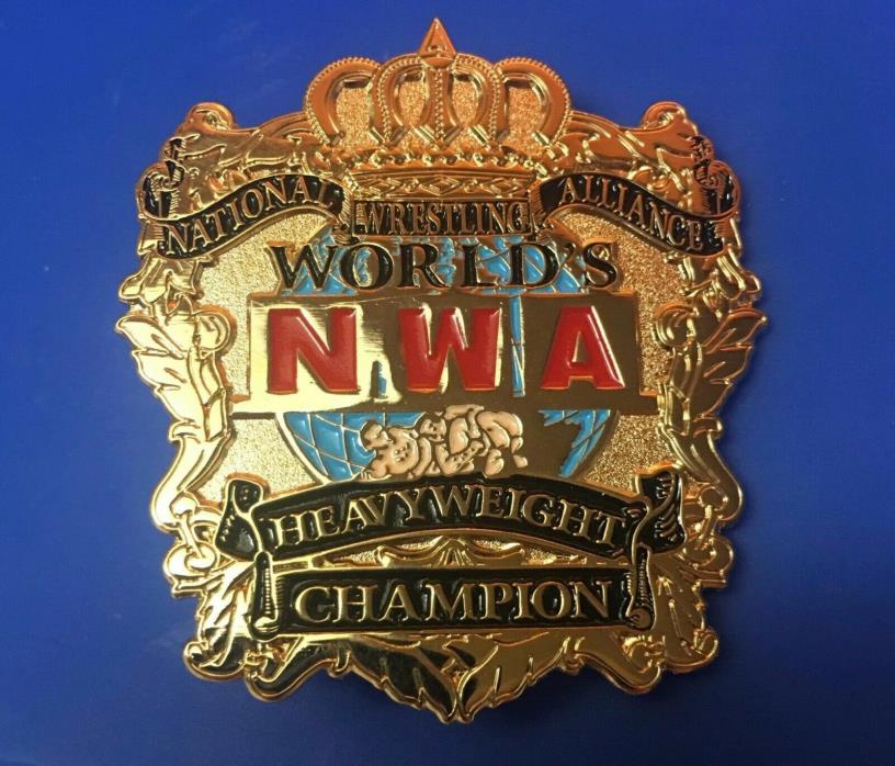 NWA Dan Severn Anniversary JMar Championship Wrestling Title Belt Lapel Pin WWE