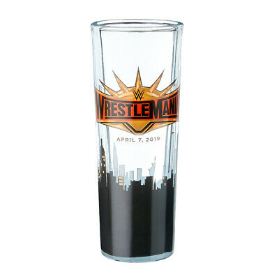 Official WWE Authentic WrestleMania 35 Shot Glass