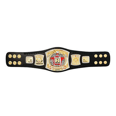 Official WWE Authentic  Rated-R Spinner Championship Mini Replica Title Belt