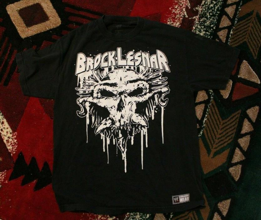 Brock Lesnar - Vintage T-Shirt - WWE - Large Black - Carnage