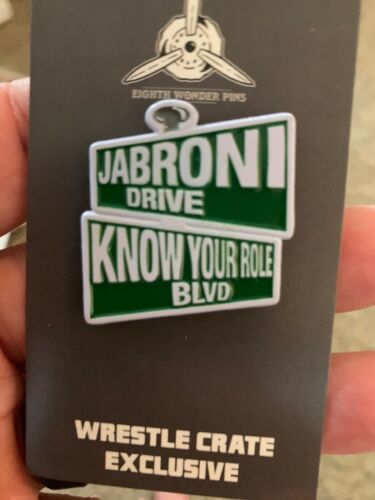 Exclusive Corner Of Know Your Role Blvd & Jabroni Drive Collector's Lapel Pin
