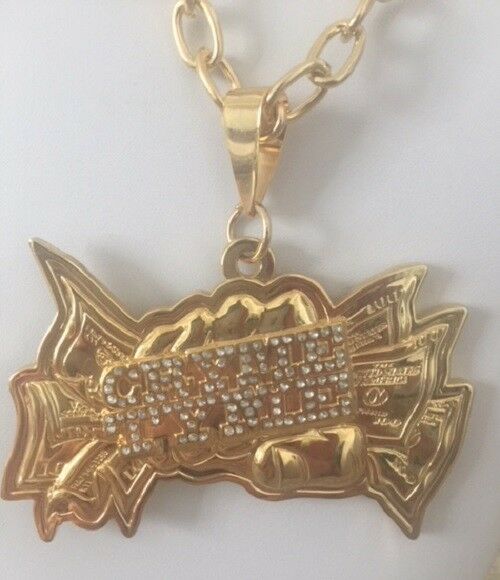 CRYME TYME MONEY PENDANT WWE WRESTLING NEW