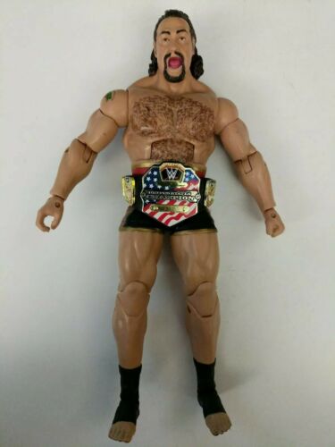 WWE Rusev Figure Mattel Elite TNF Then Now Forever WWF TNA NXT ROH NJPW US Belt