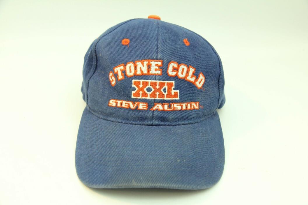 Vintage Stone Cold Steve Austin XXL SnapBack Hat Cap WWF WWE 2000 Titan Sports