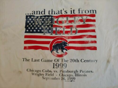 Wrigley Field Last Game 1999 tshirt