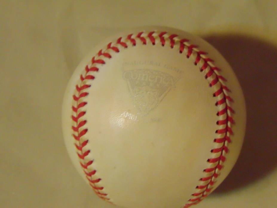 2000 Comerica Park Rawlings Official Inaugural Game Baseball RARE