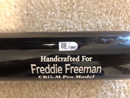 Freddie Freeman Game Used Marucci Bat Atlanta Braves MLB Authenticated